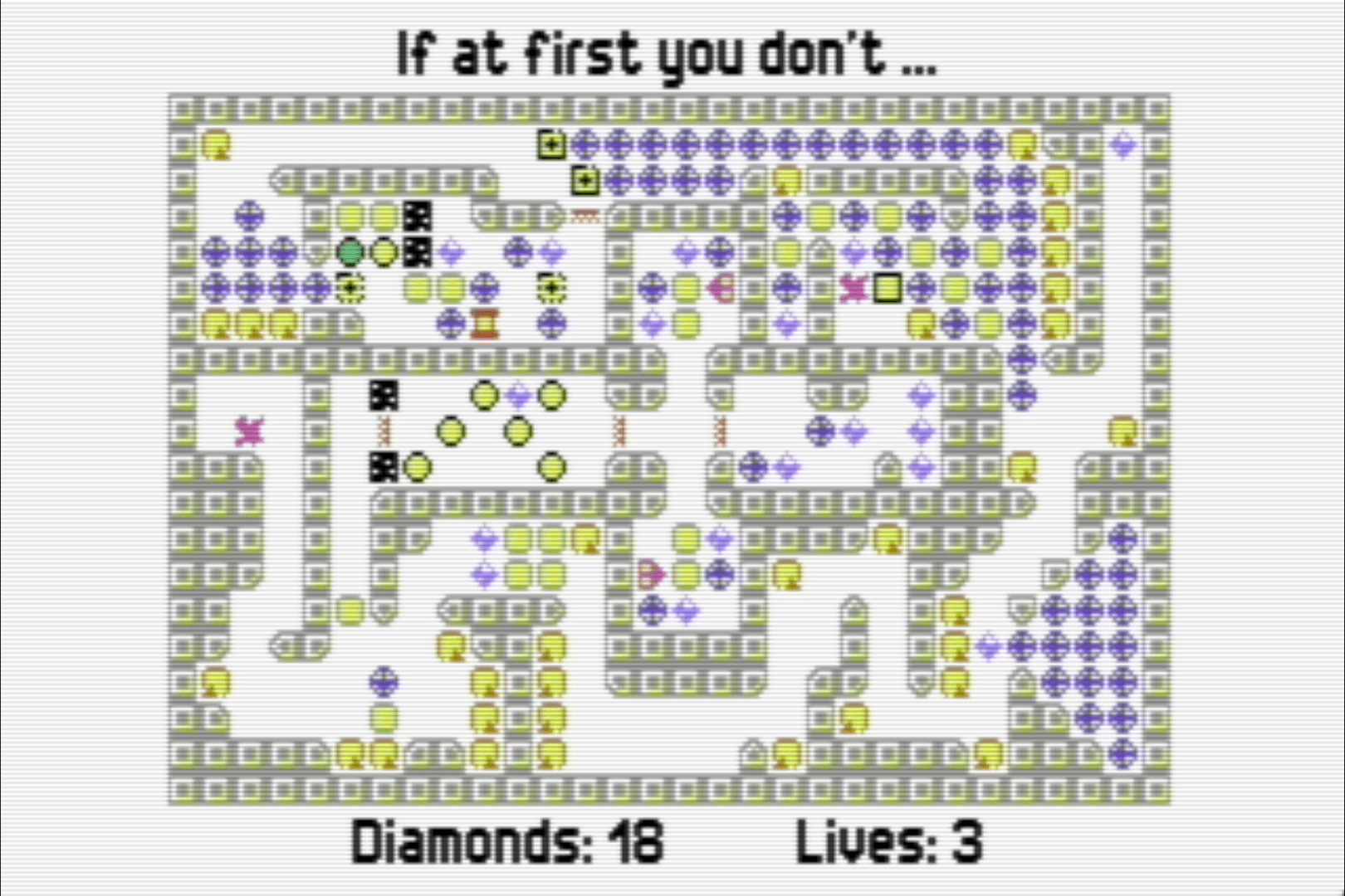 Kye for C64 screenshot 4