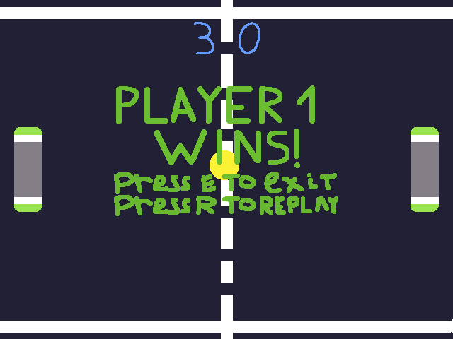 SDL Pong screenshot 3