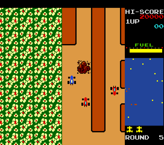 Rally-X screenshot 2