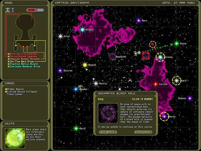Strange Adventures in Infinite Space screenshot 2