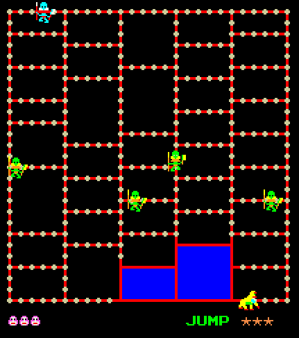 Amidar500 screenshot