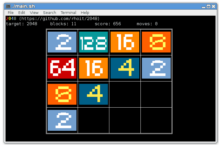 2048-puzzle screenshot