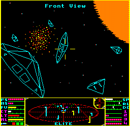 6502 Second Processor Elite screenshot