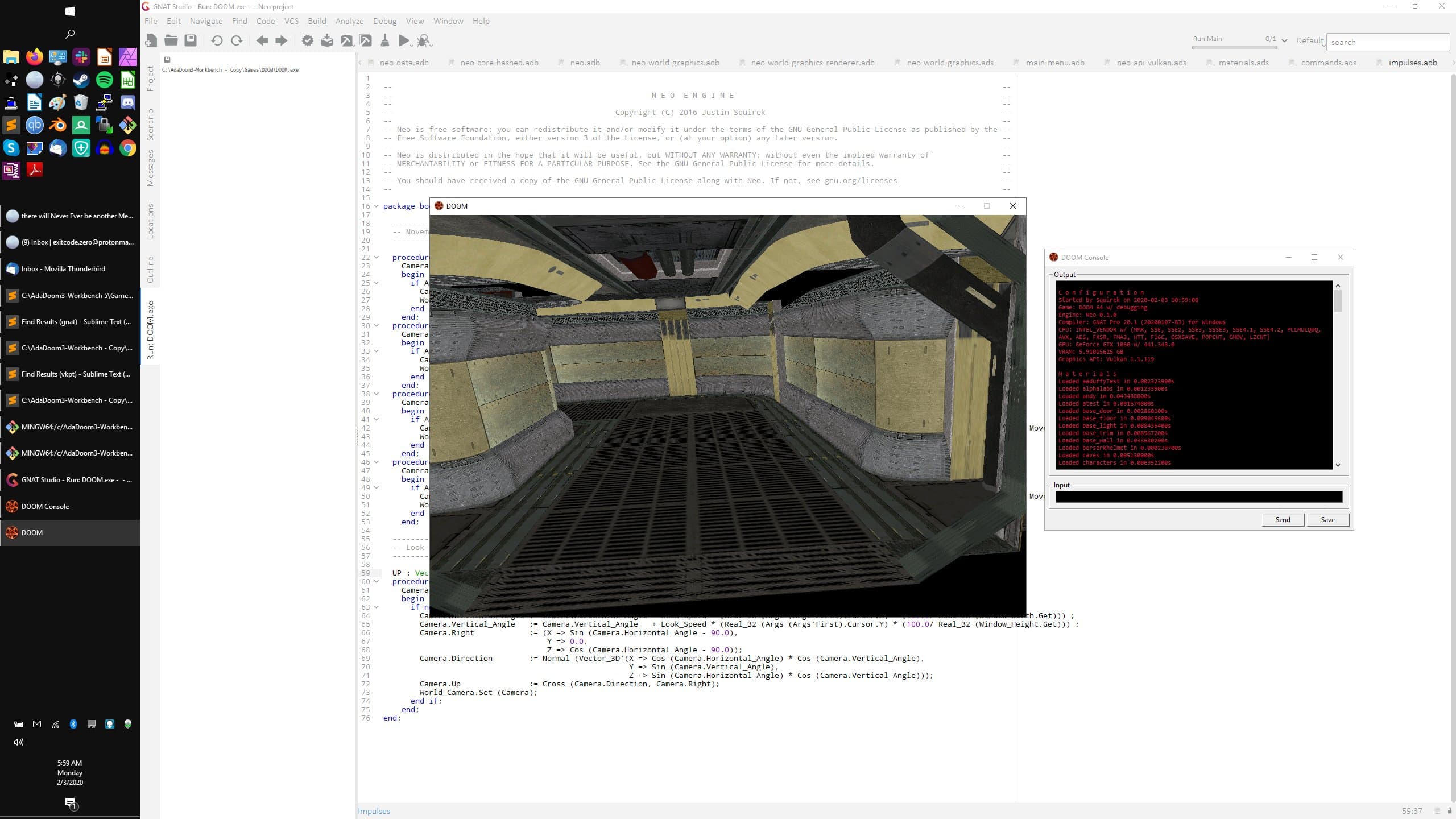 AdaDoom3 screenshot