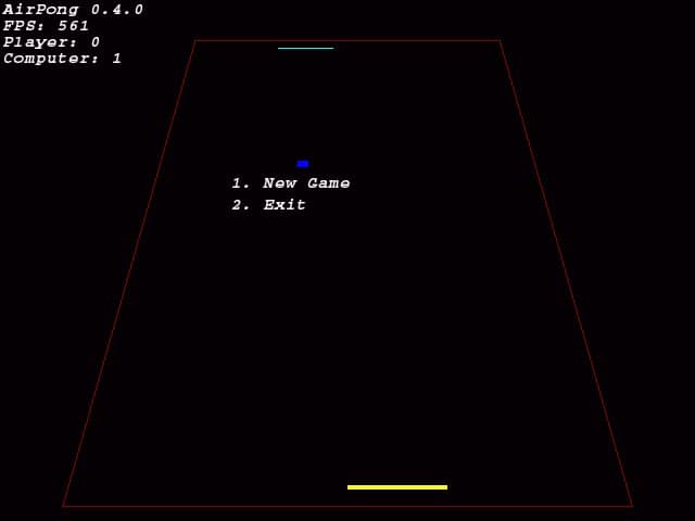 AirPONG screenshot
