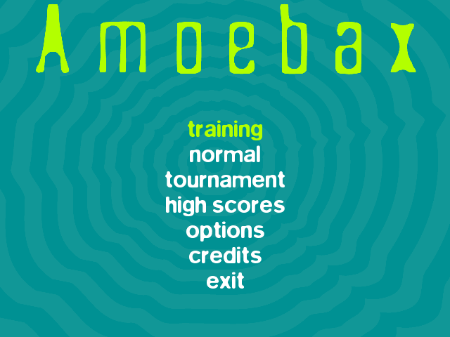 Amoebax screenshot
