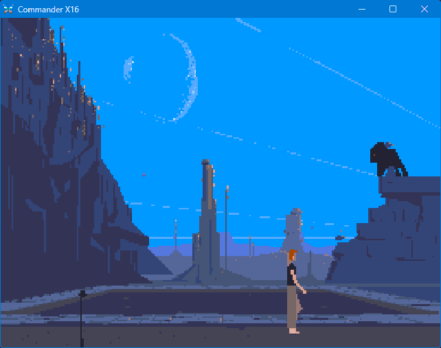 Another World for the Commander X16 screenshot