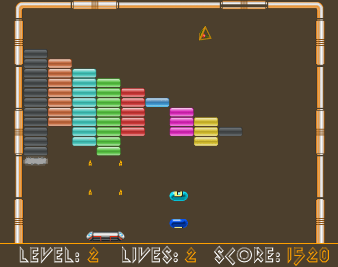 Arkanoid (Rust) screenshot