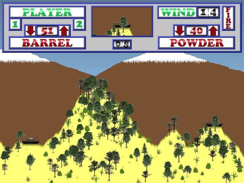 Artillery Duel Reloaded screenshot
