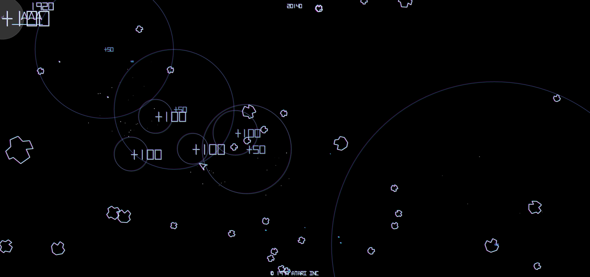 asteroids screenshot