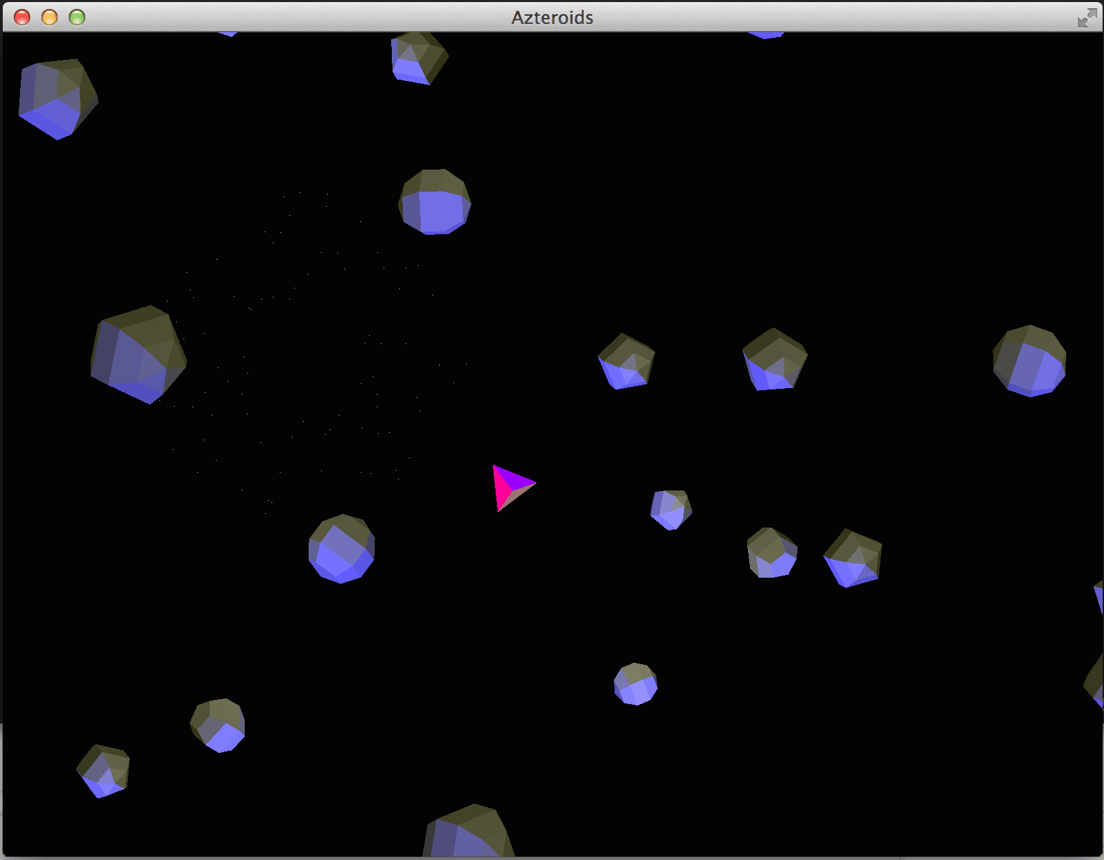 Azteroids screenshot