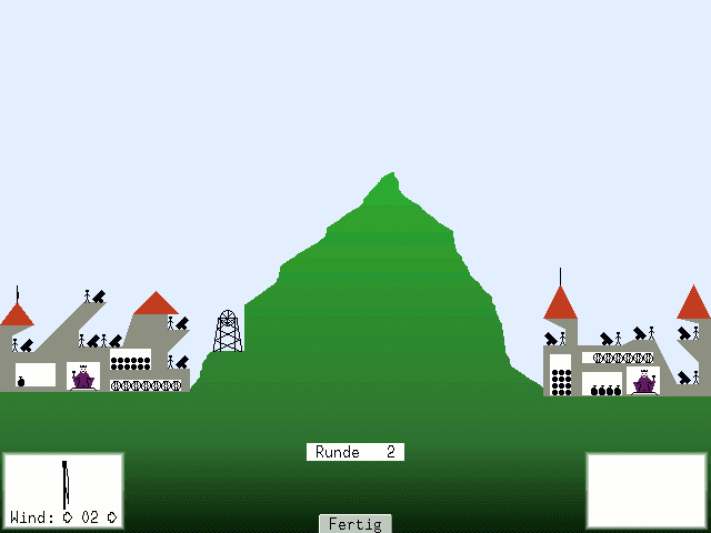 Ballerburg SDL screenshot