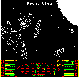 BBC Micro cassette Elite screenshot