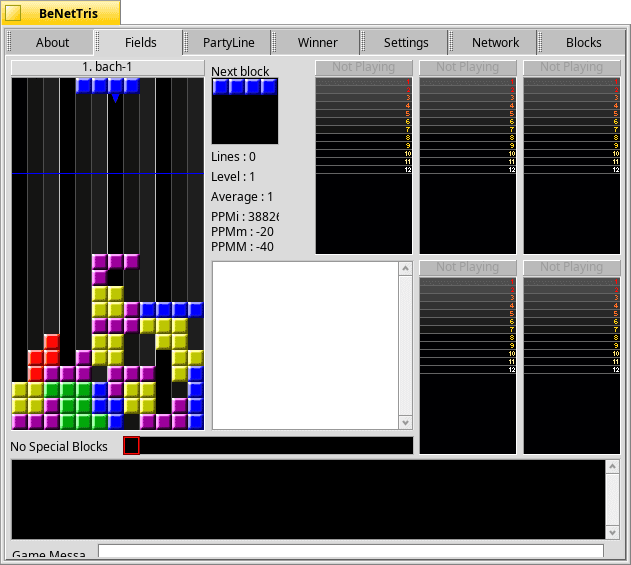 BeNetTris screenshot