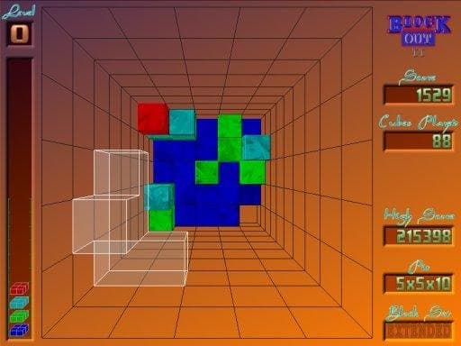BlockOut II screenshot