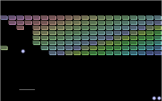 Breakout (Ken Silverman) screenshot