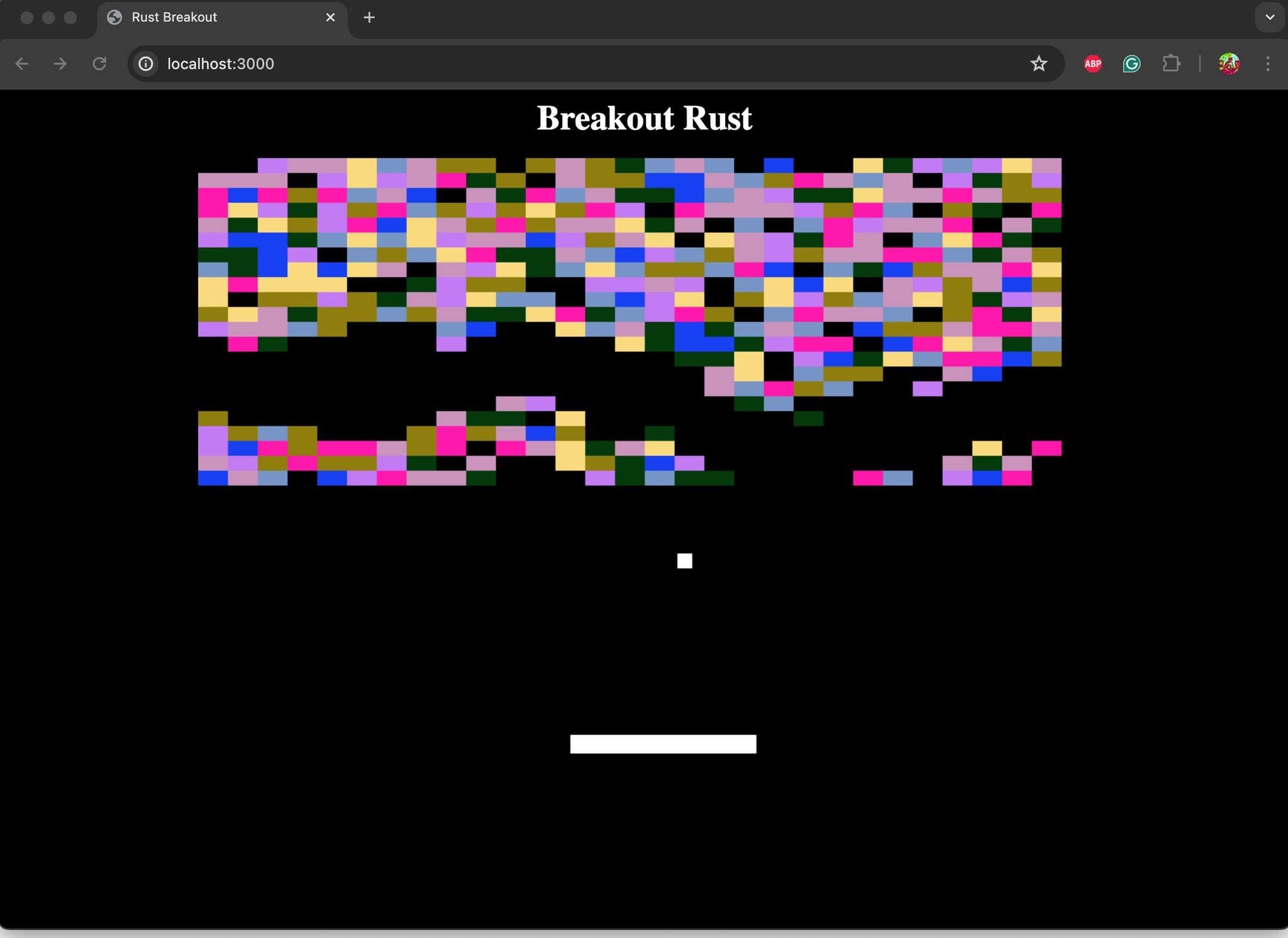 Breakout Rust screenshot