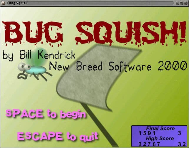 Bug Squish screenshot