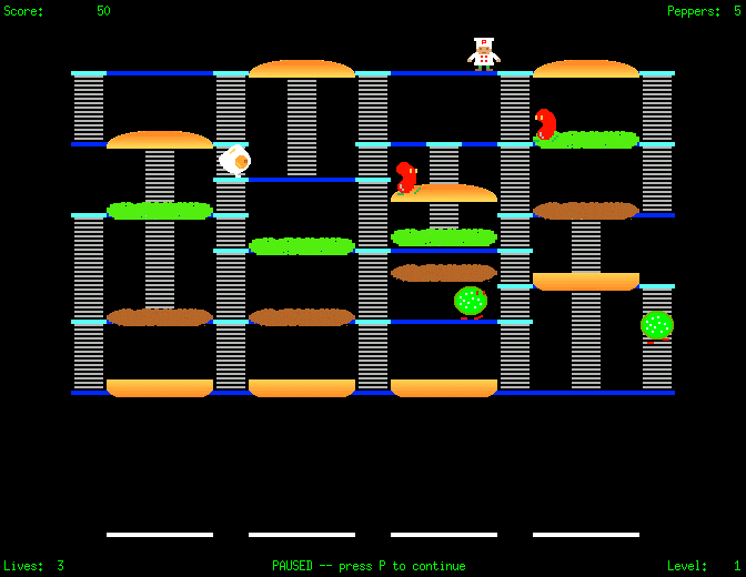 BurgerSpace screenshot