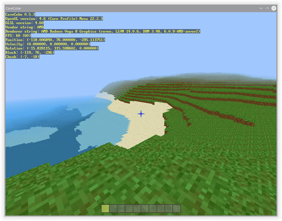 CaveCube screenshot