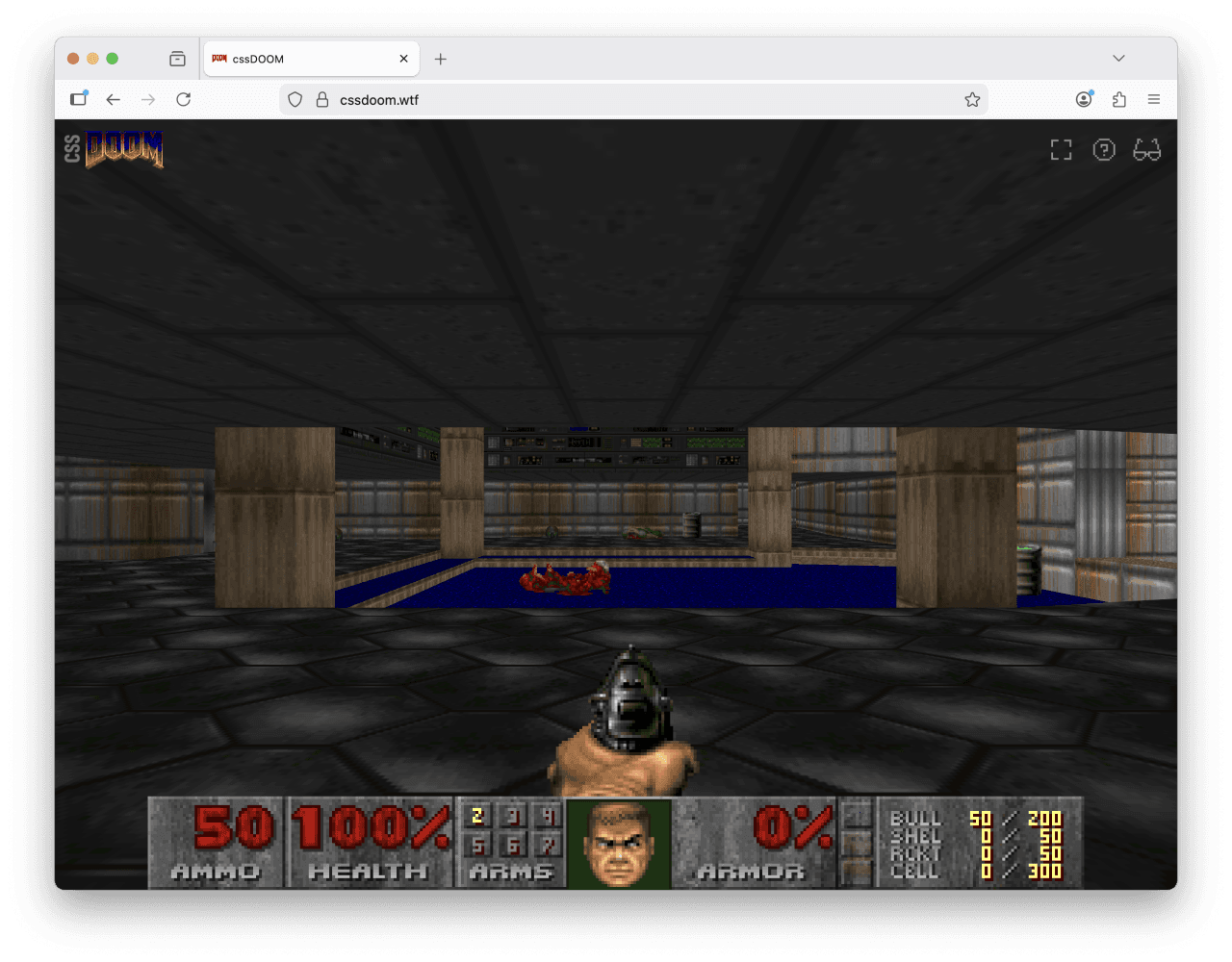 cssDOOM screenshot