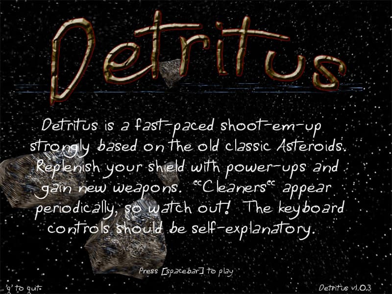 Detritus screenshot