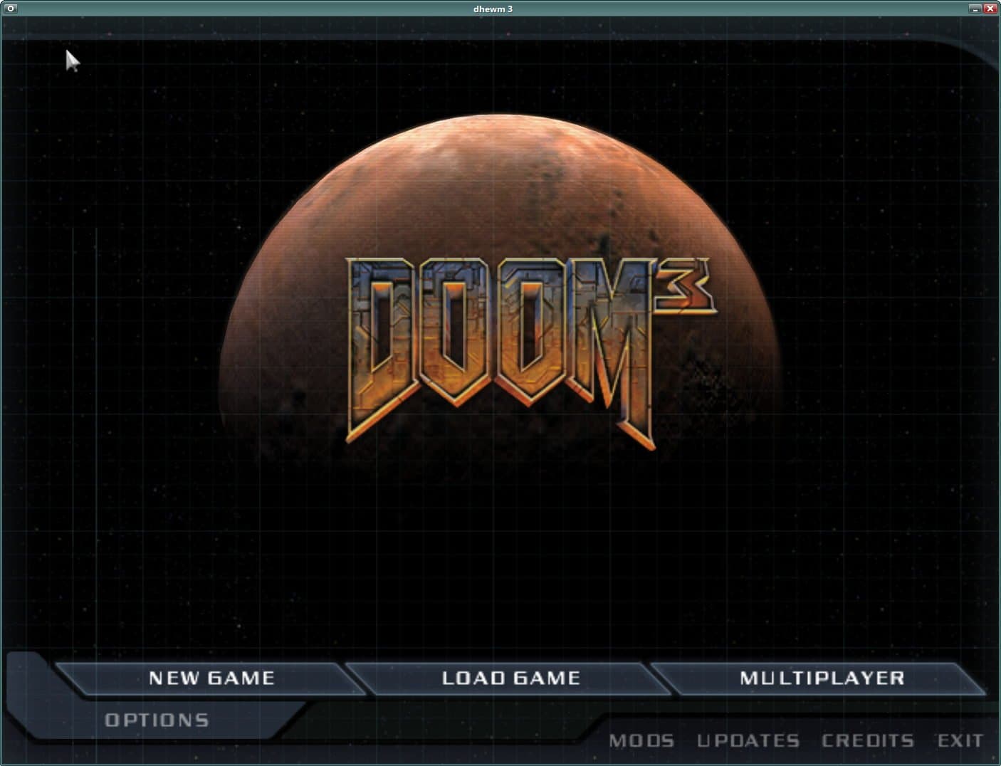 dhewm3 screenshot