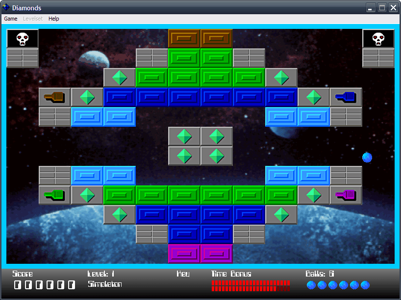 Diamonds screenshot