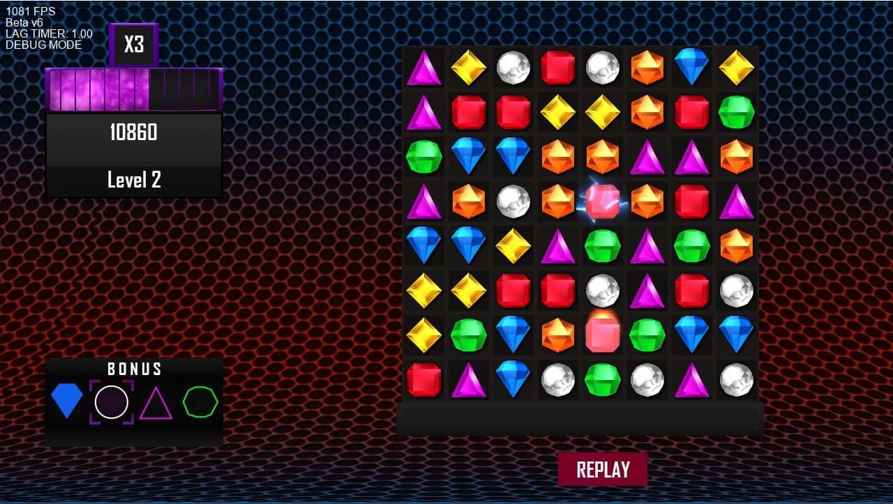 Dijeweled Remastered screenshot
