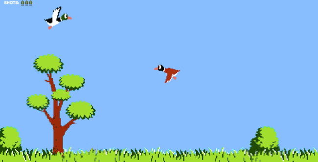 Duck Hunt JS screenshot