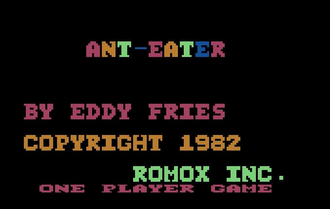 edfries-anteater screenshot