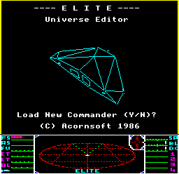 Elite Universe Editor screenshot