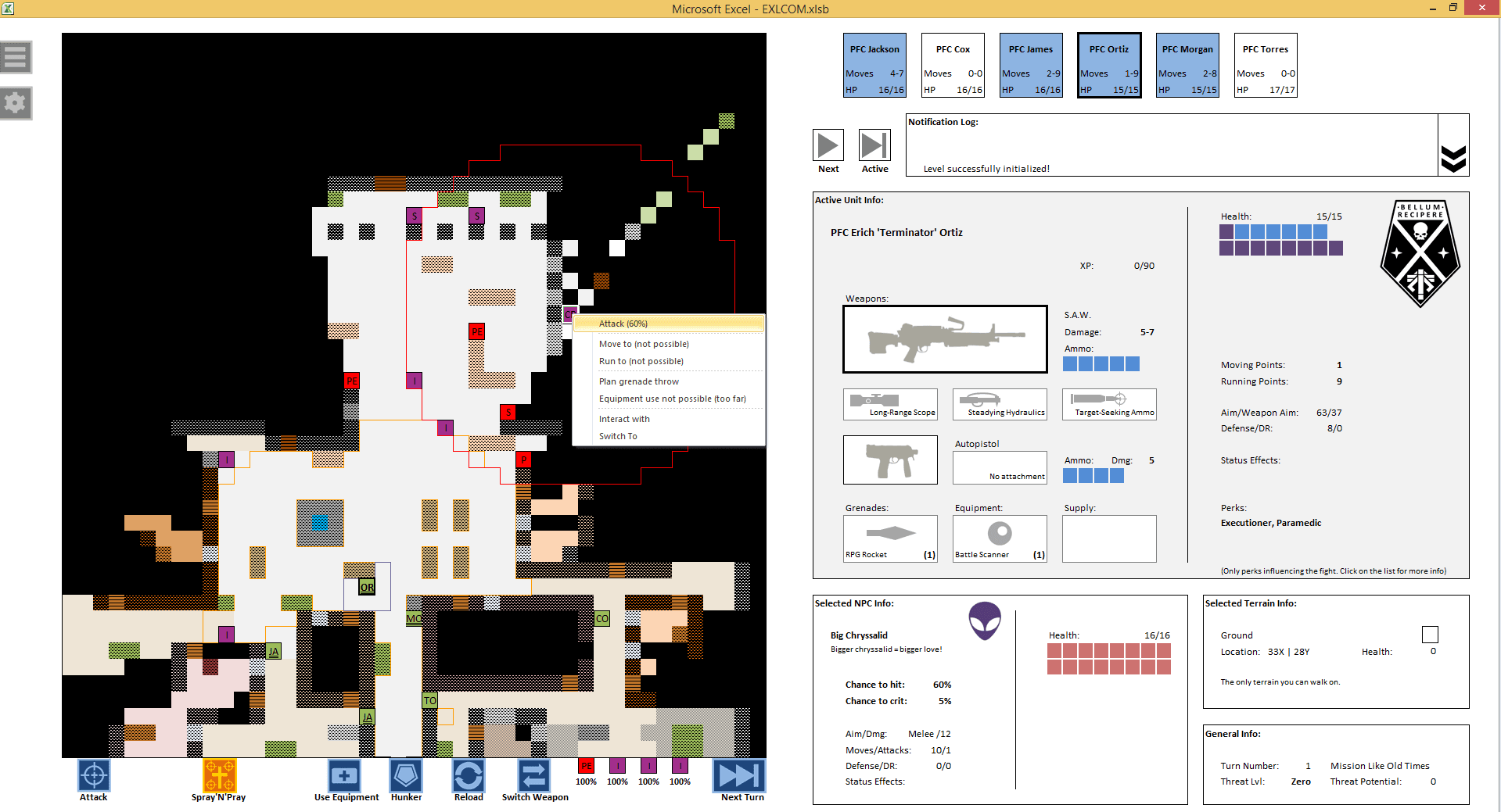 EXLCOM screenshot