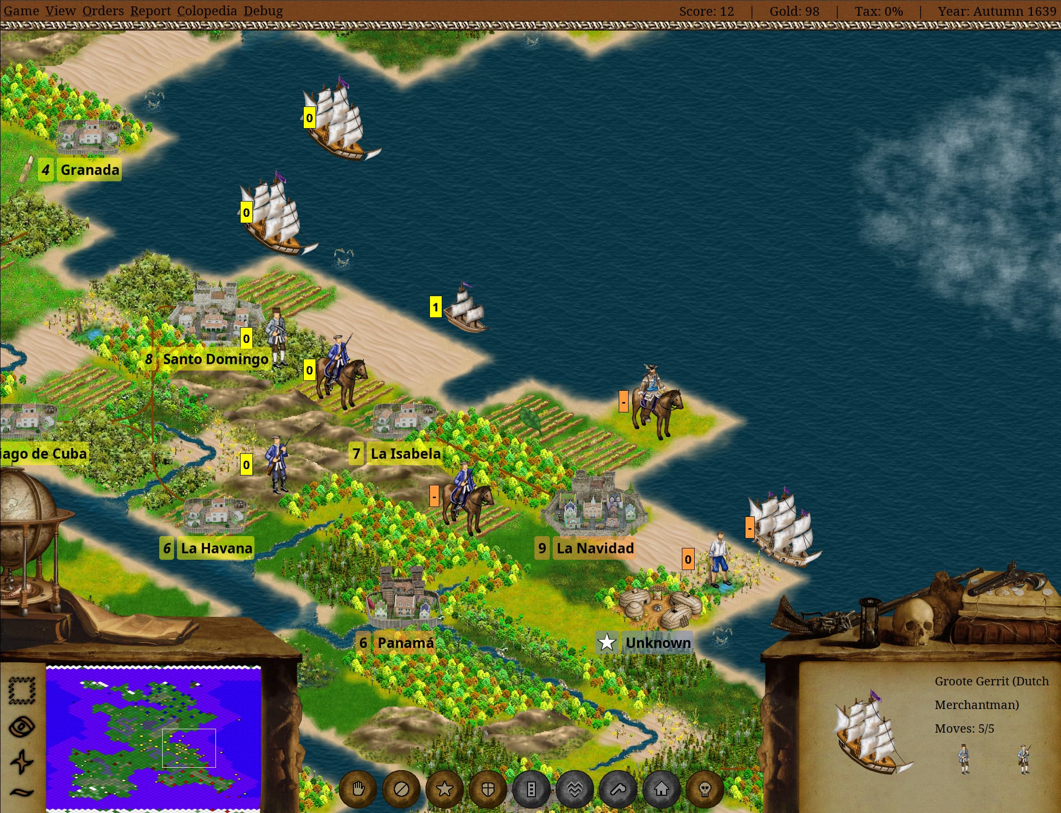 FreeCol screenshot