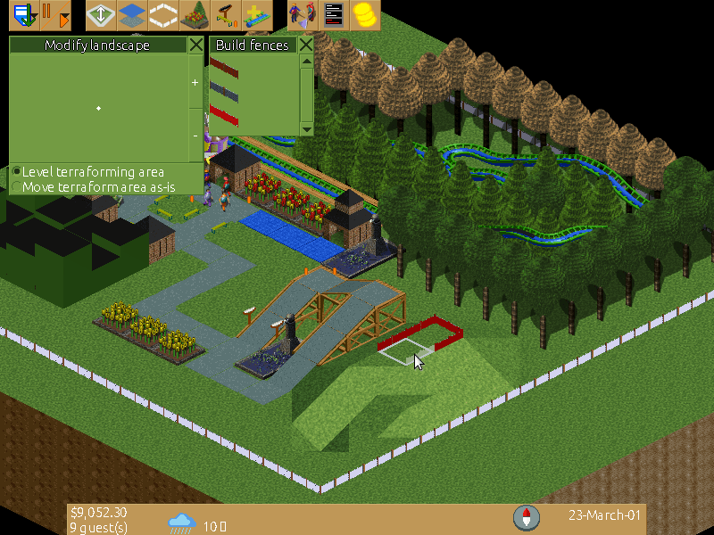 FreeRCT screenshot