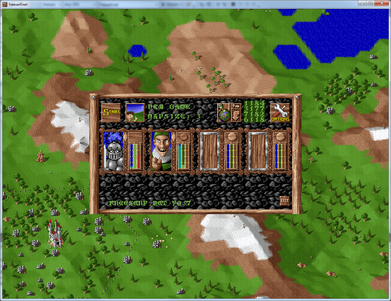 Freeserf.net screenshot