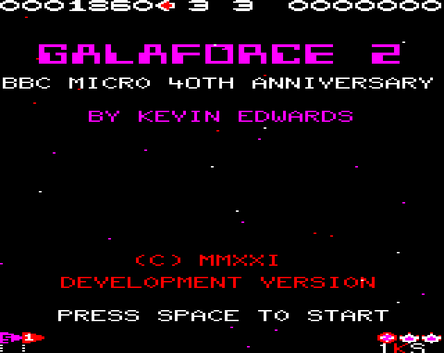 Galaforce 2 ( BBC Micro ) screenshot