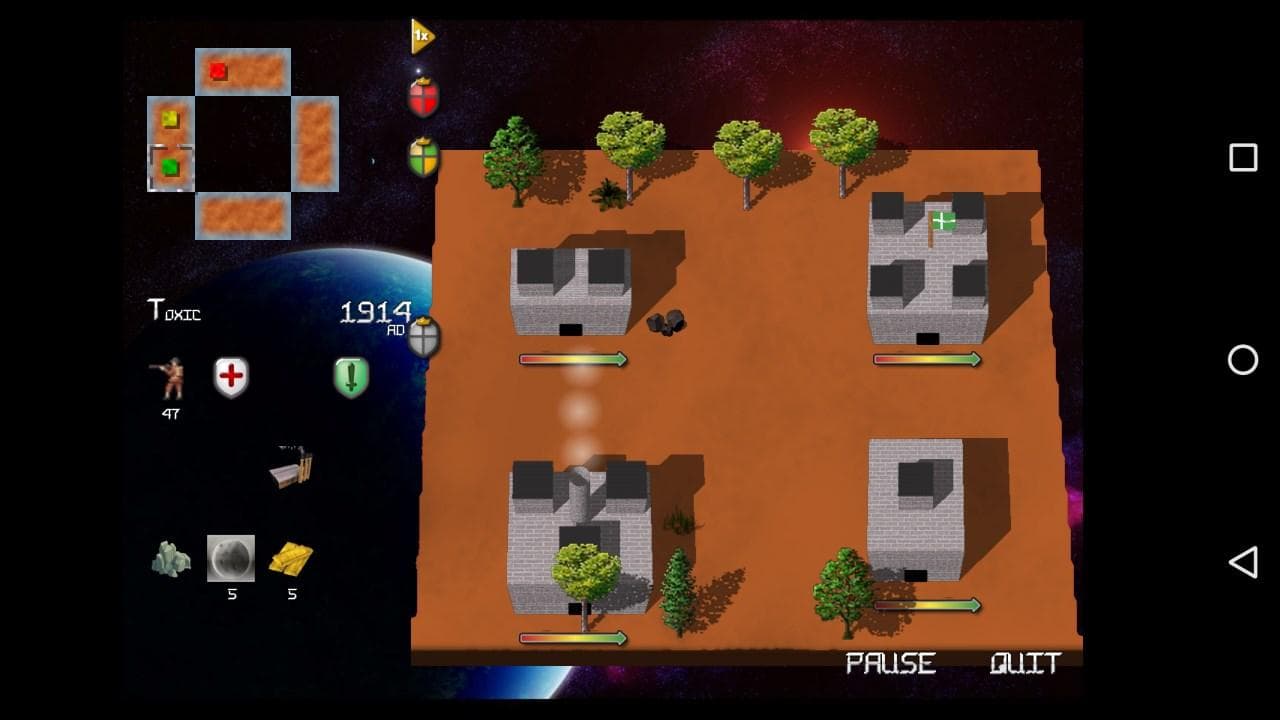 Gigalomania screenshot