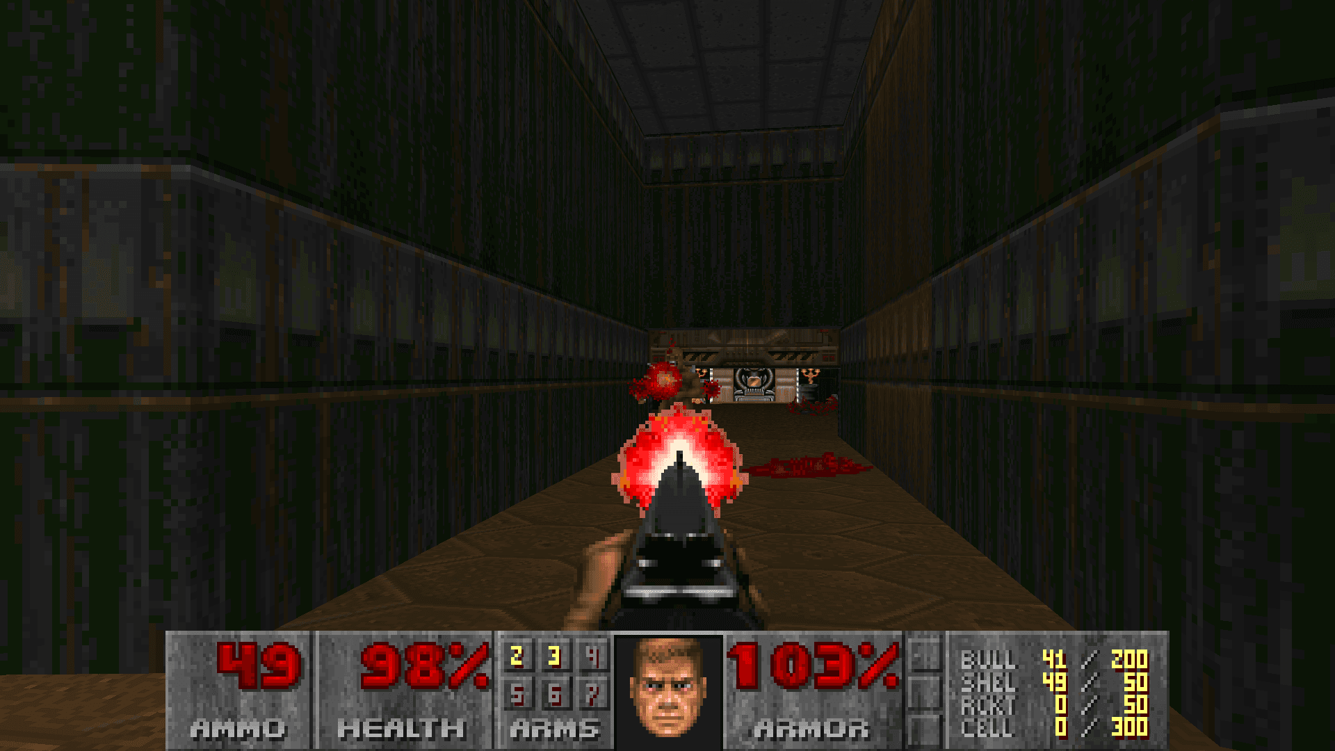 glDoom screenshot