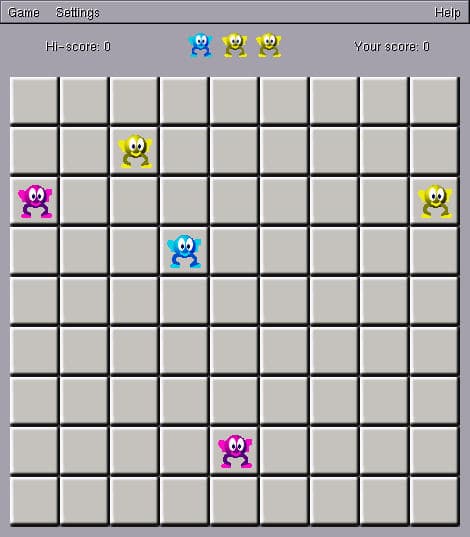 GtkBalls screenshot
