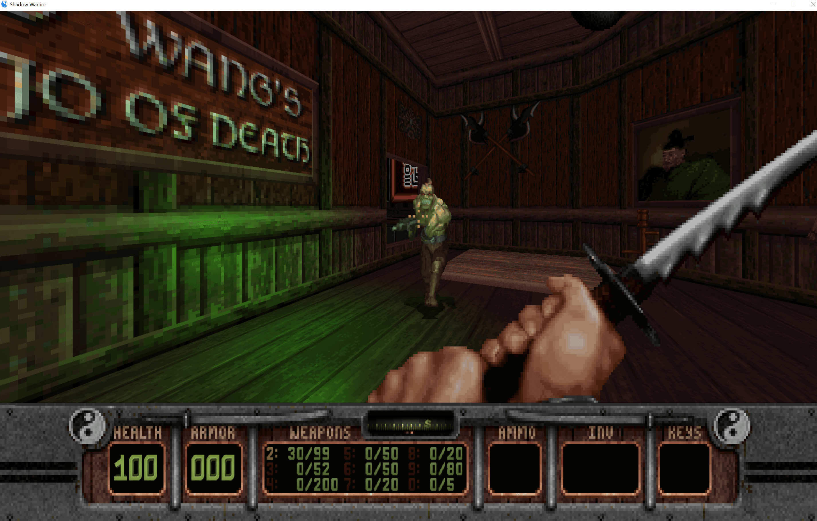 ICED Shadow Warrior screenshot