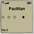 J2ME Pacman screenshot