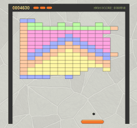 Javascript Breakout screenshot