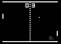 Javascript Pong screenshot