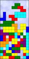Javascript Tetris screenshot