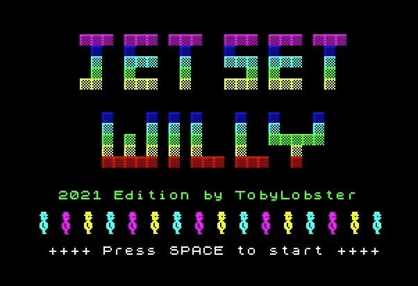 Jet Set Willy 2021 Edition (BBC Micro) screenshot