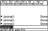 Jpong screenshot