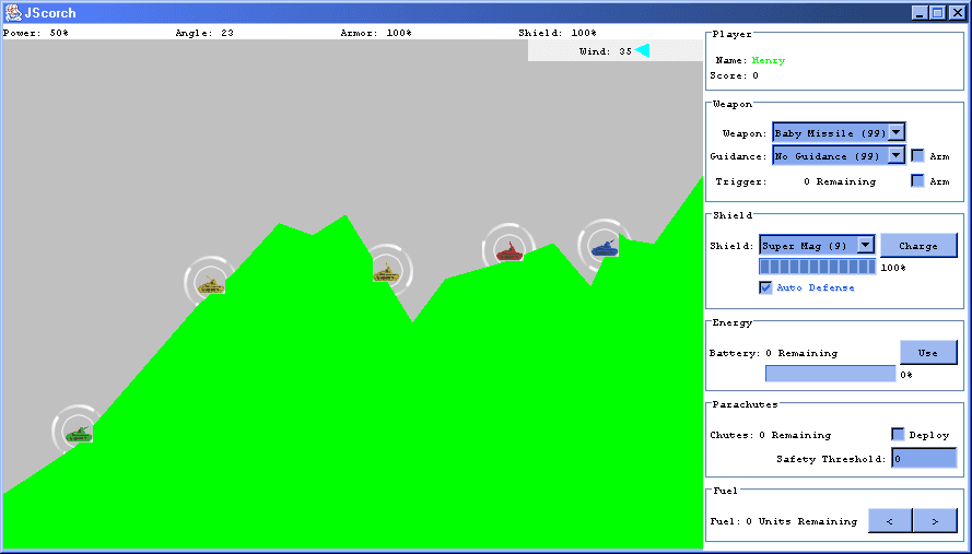 JScorch screenshot