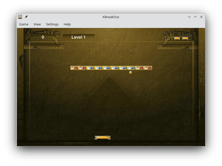 KBreakOut screenshot
