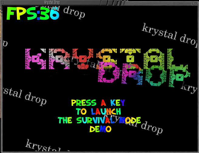 Krystal Drop screenshot